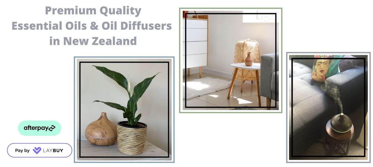 Premium quality essential oils and oil diffusers in New Zealand