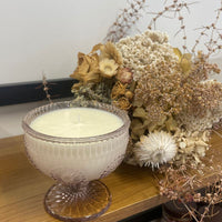 Thumbnail for Coconut Wax Candle - 300ml Pink Glass