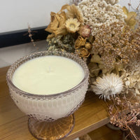 Thumbnail for Coconut Wax Candle - 300ml Pink Glass