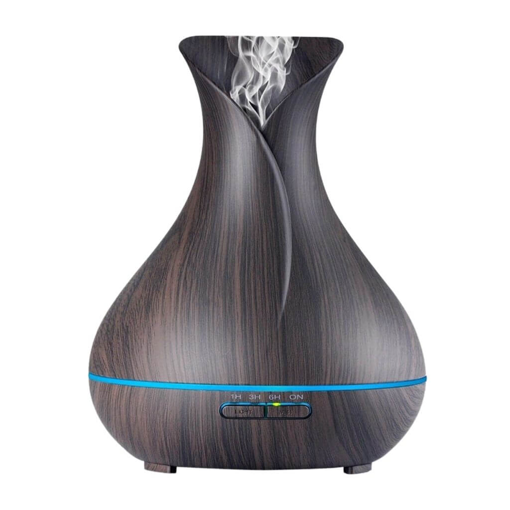 400ml tulip essential oil diffuser dark