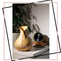 Thumbnail for 400ml tulip essential oil diffuser on a desk