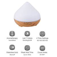 Thumbnail for Celia 500ml Aroma Essential Oil Diffuser with Remote Specifications