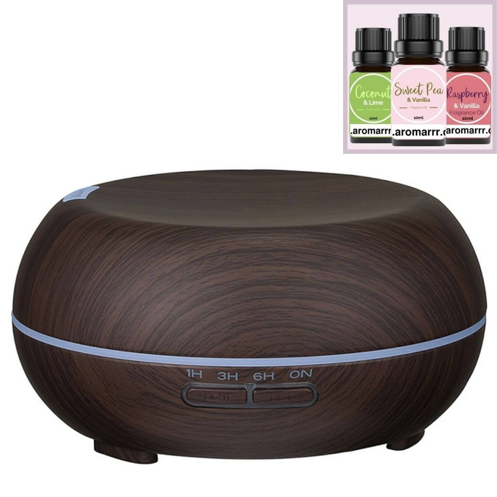 Charli 500ml Diffuser & 3 Fragrance Oils - Dark