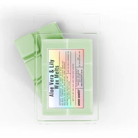 Thumbnail for Pack of 'Aloe Vera & Lily Wax Melts' by seven scents on a white background