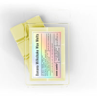 Thumbnail for Pack of 'Banana Milkshake Wax Melts' by seven scents on a white background