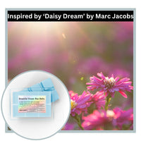 Thumbnail for Beautiful dream Wax melts inspired by 'Daisy Dream' by Marc Jacobs with a floral background