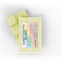 Thumbnail for Pack of Jasmine & Sweet Pea wax melts with a label on a white background