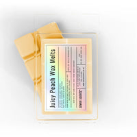 Thumbnail for Pack of 'Juicy Peach Wax Melts' by seven scents on a white background