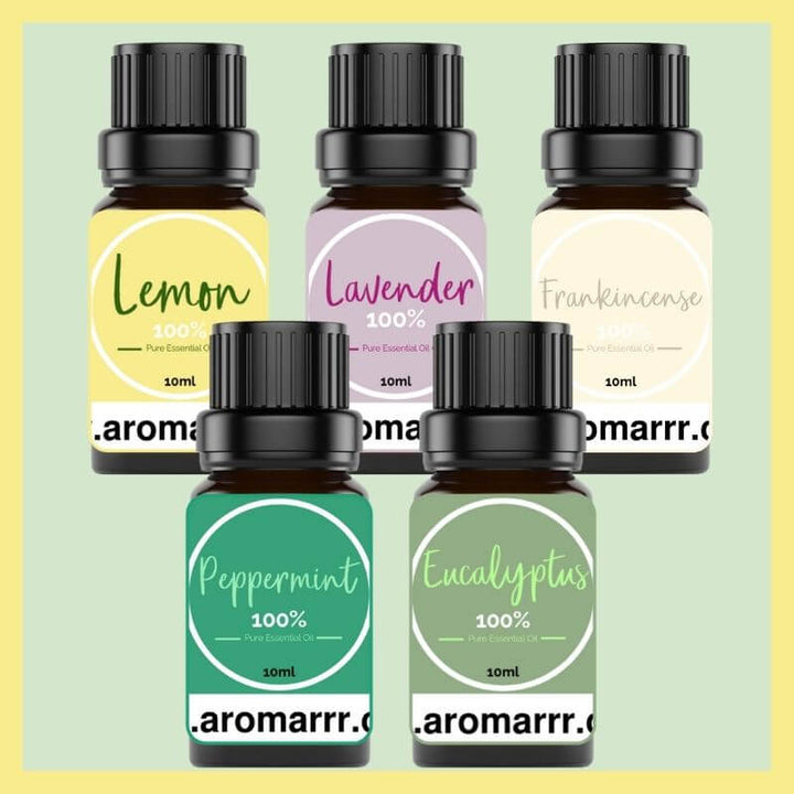 5 Pack of Essential Oils Buy Online Aromarrr NZ