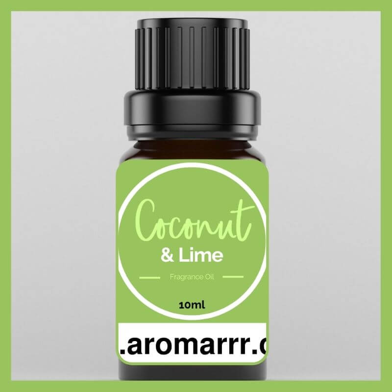10ml Bottle of Coconut and Lime Fragrance Oil