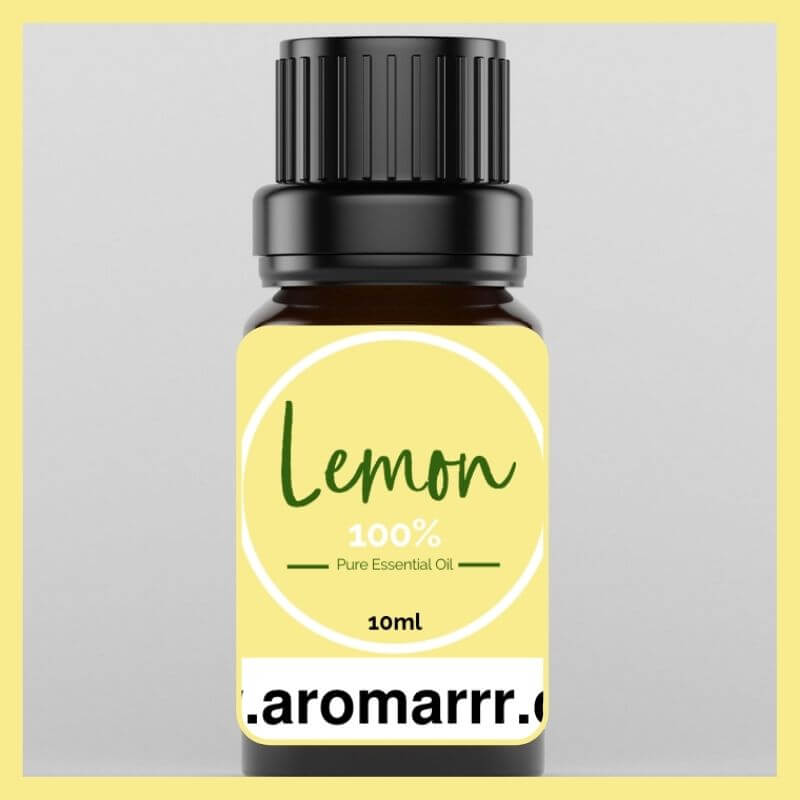 10ml bottle of lemon essential oil