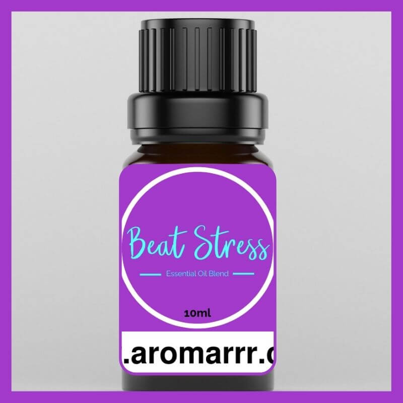 Stress relief essential oil blend